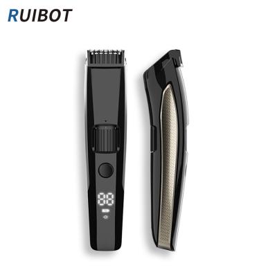 China Outdoor Low Noise Men's Hair Waterproof Trimmers Professional Hair Clipper Men Hair Clipper Trimmer With Led Display for sale