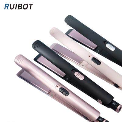 China Outdoor 360 Degree Swivel Cord Mini Hair Straighteners With Led Professional Indicate for sale