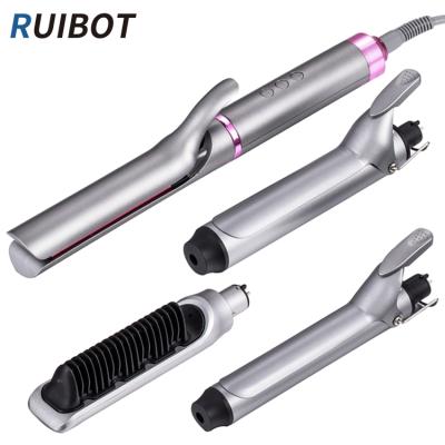 China Professional 4 in 1 Hair Sets Automatic Cut Function Temperature Control PET Hesitate Electric Hair Curler for sale