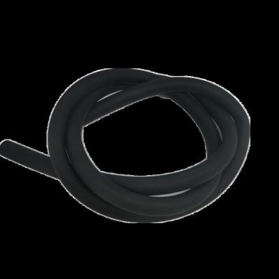 China High Quality Black Matt 12*17*1500 Mm Silicon Hose Sheesha Hookah Accessories for sale