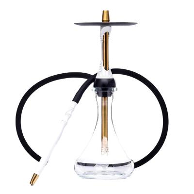 China Alpha S Shisha Stainless Steel Luxury Russian Hookah Smoking Design for sale