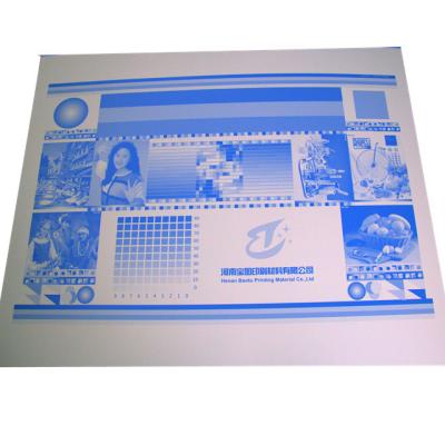 China UV-CTP POSITIVE CTcP Plate Compensation Printing Blue Dark for sale