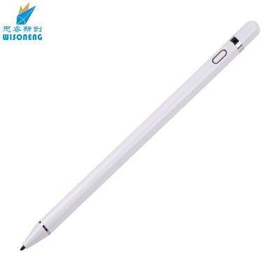 China Tablet Touch Screen Metal Capacitive Stylus Drawing Pen Tablet For IPhone IPad for sale