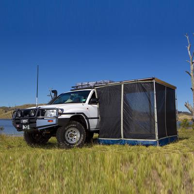 China Camouflage / Field Play Car Side Tent Anti Mosquito Tent Net for sale