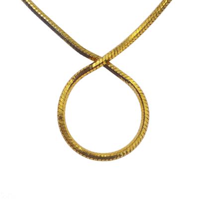 China Bracelets High Grade Luxury Raw Copper Snake Thin Chain For Necklace Bracelet Making for sale