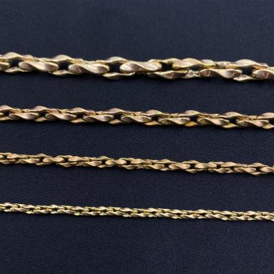 China Jewelry Design Manufacturer Wholesale Stainless Steel Mens Necklace Antique Copper Chain Jewelry Making for sale