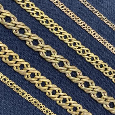 China Jewelry Design Manufacturer Wholesale Stainless Steel Mens Necklace Antique Copper Chain Jewelry Making for sale