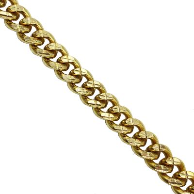 China Exceptional Jewelry Design Quality 6.4MM Thick Bulky Loose Dark Copper Chain for sale