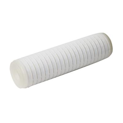 China Commercial 10Inch Microporous Polypropylene Filter Element Water Filter Purifier PPCotton Folding Filter for sale