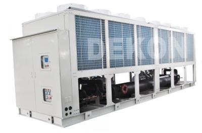 China Air cooled screw chiller 700KW with heat pump for sale