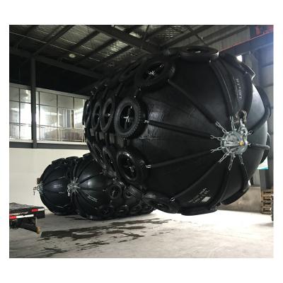 China Part Fender Customized Size 50kpa 2.5X4.0m Marine Ship Docking Yokohama Type Rubber Pneumatic Fender for sale