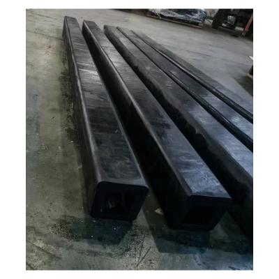 China Marine Dock Fender with Rectangular Shape and Long-Lasting Natural Rubber Material for sale