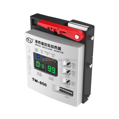 China TL TW-850 Multi Coin Acceptor, Coin Device, Coin Selector, Coin Collector 53*32*35cm for sale