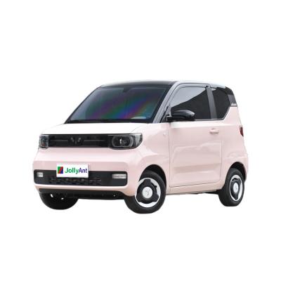 China Fabric Hot Product Wuling Hongguang Mini Ev New Energy Vehicle Made In China Electric Mini Vehicles For Elderly for sale