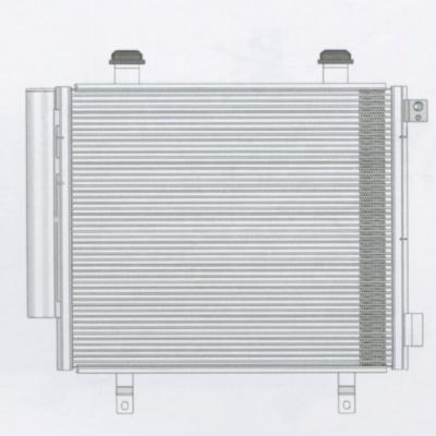 China Auto Parts Air Conditioner Condenser For SUZUKI ALTO For SUZUKI ALTO for sale