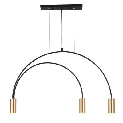 China Modern Indoor Home Modern Decorative Hotel Lobby Simple Minimalist Luminaria Black Kitchen Bedside Island Chandeliers Pendant Lights for sale