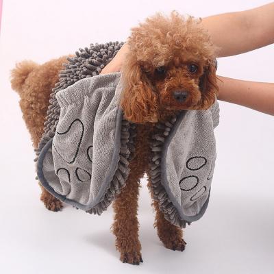 China IFPG-010 SellingWholesale Viable Hot Dog Blanket Pet Supplies Pet Chenille Pet Towel for sale