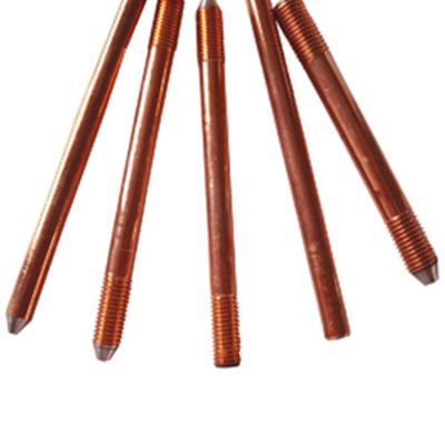 China Ground Copper Clad Steel-Copper Clad Steel Rods Copper Material Copper Ground Rod for sale