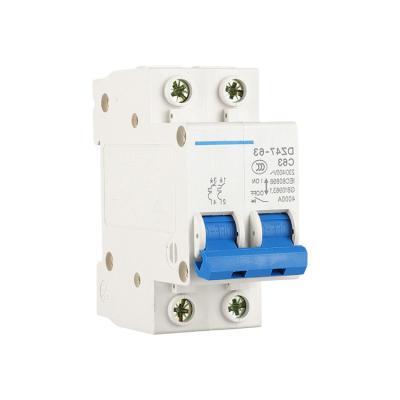 China 2 Pole 4 Pole Earth Leakage Circuit Breaker DZ47 for sale