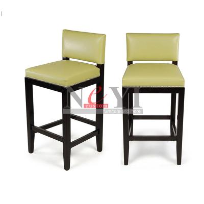 China High Quality Swivel Leather Bar Stool Contemporary Modern PU Leather Bar Stools BC005 for sale