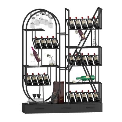 China WR033 Competitive Price Custom Wine Cabinets For Display for sale