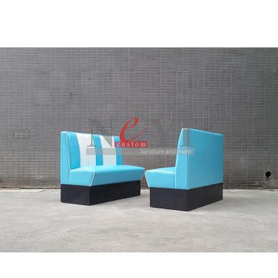 China NEYI AD702 Retro American NEYI AD702 Blue And White Traditional Custom Diner Chair And Custom Booth for sale