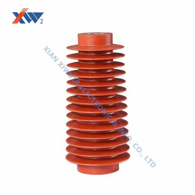 China 40.5KV 155x340  High Voltage Insulator , Indoor Busbar Support Insulator for sale