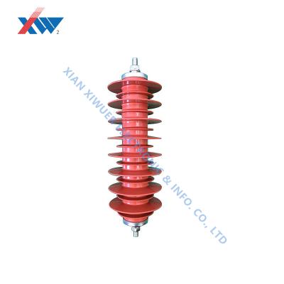 China 10KV composite zinc oxide arrester gapless power station type arrester multiple part No. customization for sale