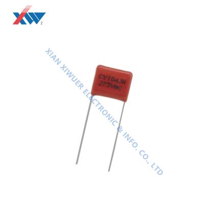 China CL21 Type 250V 0.22μFMetalized Polyester Film Capacitor High Voltage Electronic Components for sale