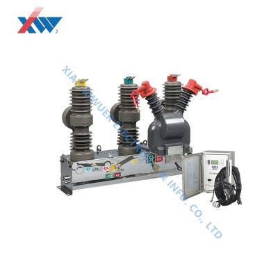 China 27kV embedded poles high voltage AC automatic recloser 630A high voltage vacuum circuit breaker for sale