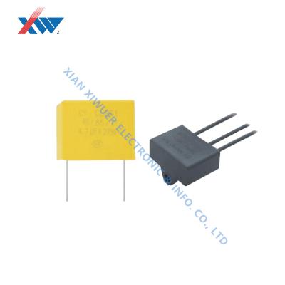 China CBB61 metalized polypropylene film capacitor AC motor capacitor 250VDC 10μF safety capacitor for sale