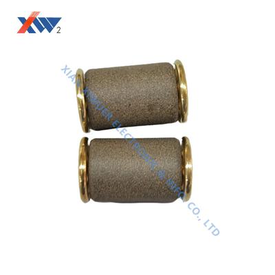 China Premium Sand Blasted High Voltage Ceramic Capacitor 27KV 80PF with Exceptional Features Screw Nut M6 for sale