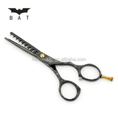 Chine 5209F 9 teeth chunker japanese steel hair thinning scissors for hairdressers à vendre