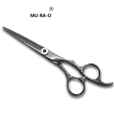 China FXC-60HT Barber Scissors Professional Barber Hair Cutting Scissors Flower Engraved Barber Scissors Hair Shears for sale