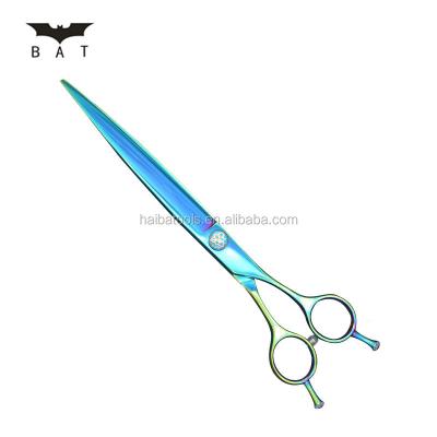 China GR9-80G Hot sales Professional Hitachi SUS 440C 8.0 inch pet hair dog grooming scissors en venta