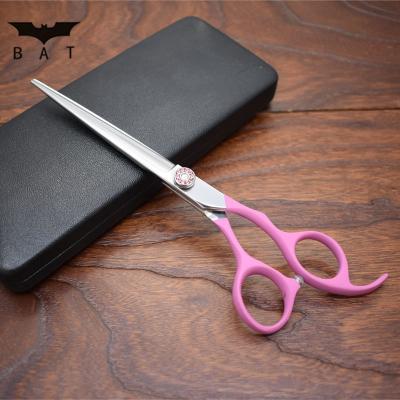 China LT6-70P Hot sales Professional Japanese stainless steel 440C 7.0 inch pet grooming scissors for dog à venda