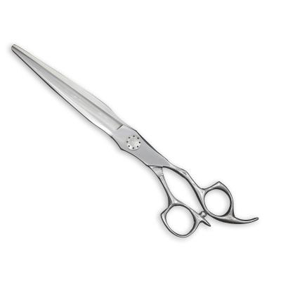 China A180 New styles Professional Japanese stainless steel 440C 8 inch dog grooming cutting scissors à venda