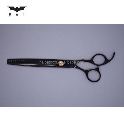 China GR6-7524EB Hot Sales Japanese Steel European Style Chunkers 7.5 Inch Thinning Scissors 440C Shears Pet Grooming Double Side Thin à venda