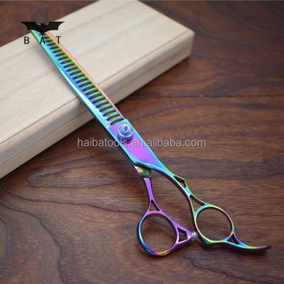 중국 BT9-8026 Hot Sales Professional Dog Grooming Chunkers Hitachi SUS 8.0 Inch Dog Scissors Pet Grooming Thinning Shears 판매용