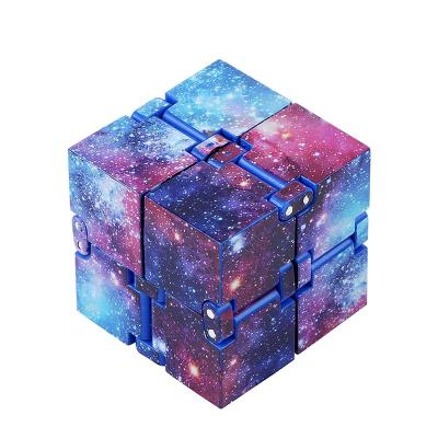 China Relieve Magical Flip Cubic Puzzle Relieve Restless Person Toy Stress Reliever Autism Effort Cube Office Stress Reliever Magic Creative Infinite Anti Cube Relaxation for sale