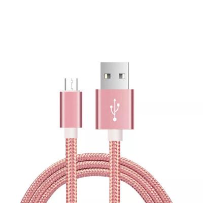 China V8 Charger Nylon Braided Fast Charging Micro USB Data Cable Speed ​​Suppliers Type C Cable For IPhone Android Tablets 8 pin for sale