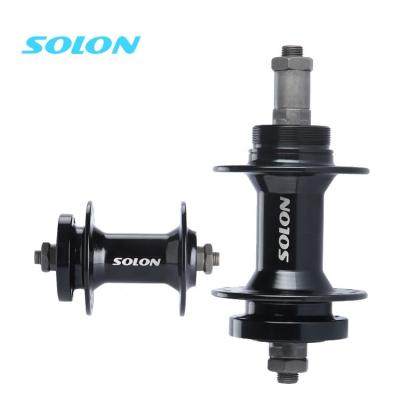 China Aluminum Alloy Solon Hub Disc Brake Mtb Mountain Bike Hub Lost Bullet Bicycle Hub for sale