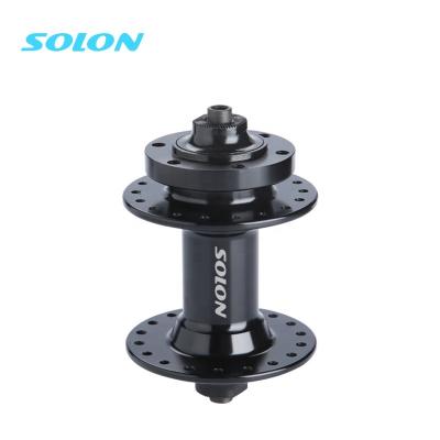 China Bearings Mountain Hub 32 Aluminum Alloy Solon DH-901YF Front Wheel Hub 2 Hole Axle Hub for sale