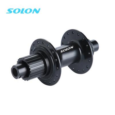 China Aluminum Alloy Bicycle Parts MTB Straight Hub Aluminum Alloy Pull Disc Brake Mountain Bike Hubs for sale