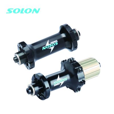 China Solon DH-526ZR Front Rear Wheel Hub Aluminum Alloy 2/4 Ratio Quick Release Through Axle Road Bike Hub for sale