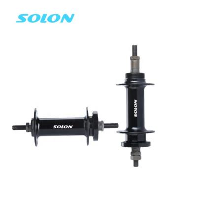 China New Solon DH-302 (F+R) rear 3/8*210mm 2022 aluminum alloy front 3/8*175mm bicycle hub ball bearing fat hub for sale