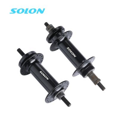 China Aluminum Alloy Solon DH-302 Alloy Fat Bike Disc Bicycle Hub Front Axle 3/8*210mm 3/8*175mm for sale