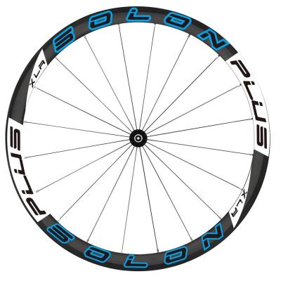 China SOLON Hot sales carbon fiber road wheelset 2/4 ratio hub with carbon rims shimnao 10/11s for sale