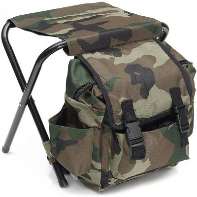 China New Waterproof Folding Saddle Backpack Insulation Bag Beach Fishing Camping Hiking All-in-one Camping Bag for sale