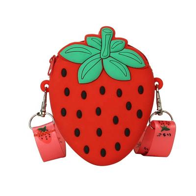 China New Fashion Children's Bag Silicone Shoulder Backpack Baby Kindergarten Cartoon Satchel Coin Purse In Size for sale